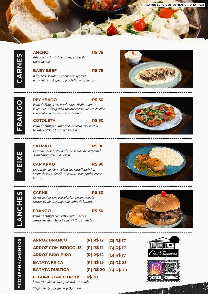 Sobremesas e Bebidas