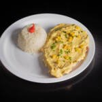 Frango Crocante com Creme de Milho